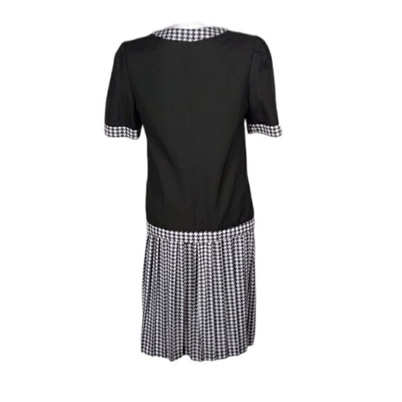 Vtg. Darian Houndstooth 2pc. Skirt Suit - Picture 5 of 9
